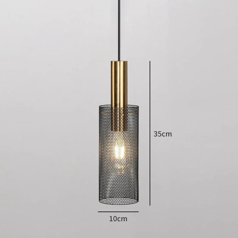 Homeko Net Mesh Lampshade Pendant Light -