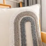 Homeko Neutral Abstract Pillow Covers