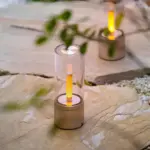 Homeko Nightstand Rechargeable Candle Table Lamp