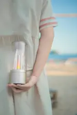 Homeko Nightstand Rechargeable Candle Table Lamp