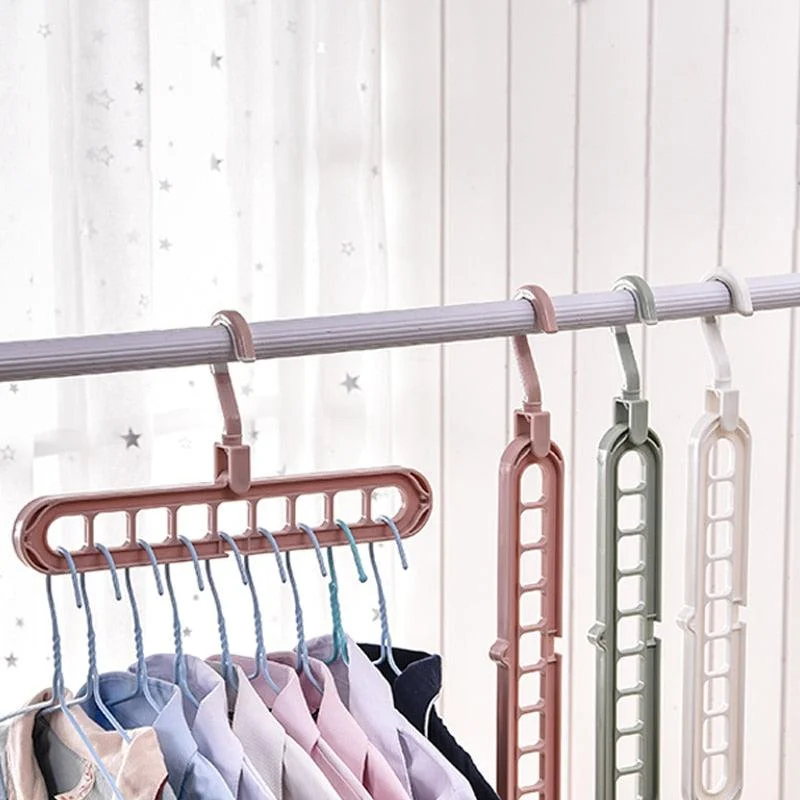 Homeko Nine-Hole Clothes Hangers -