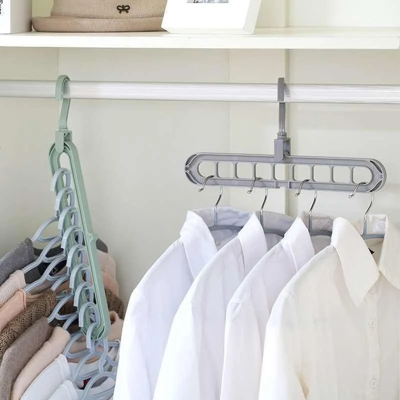 Homeko Nine-Hole Clothes Hangers -