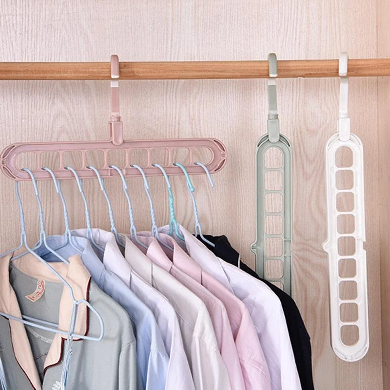 Homeko Nine-Hole Clothes Hangers -