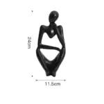 Homeko Nordic Abstract Dancing Couple Sculptures