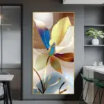 Homeko Nordic Abstract Flower Paintings