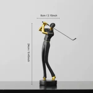 Homeko Nordic Abstract Golfer Sculptures