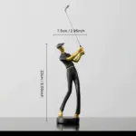 Homeko Nordic Abstract Golfer Sculptures