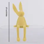 Homeko Nordic Abstract Rabbit Sculptures