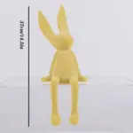 Homeko Nordic Abstract Rabbit Sculptures