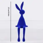 Homeko Nordic Abstract Rabbit Sculptures