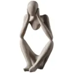 Homeko Nordic Abstract Thinker Statue