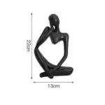 Homeko Nordic Abstract Thinker Statue