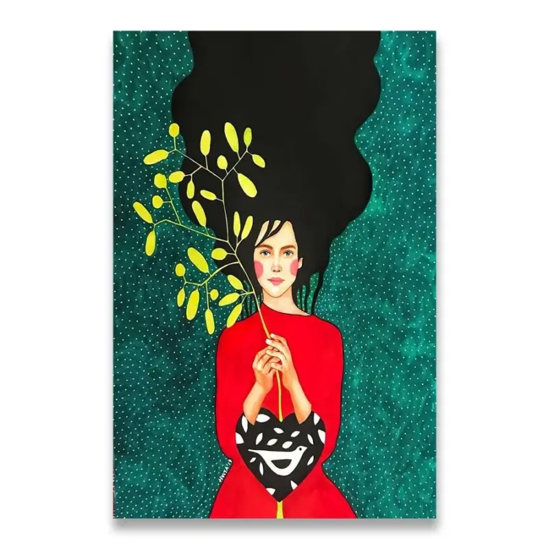 Homeko Nordic Abstract Woman Paintings