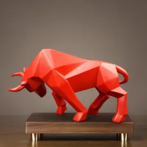 Homeko Nordic Bull Sculpture