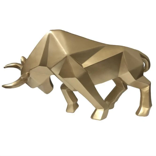 Homeko Nordic Bull Sculpture -