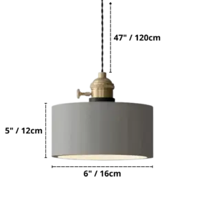 Homeko Nordic Cement Pendant Lights - 