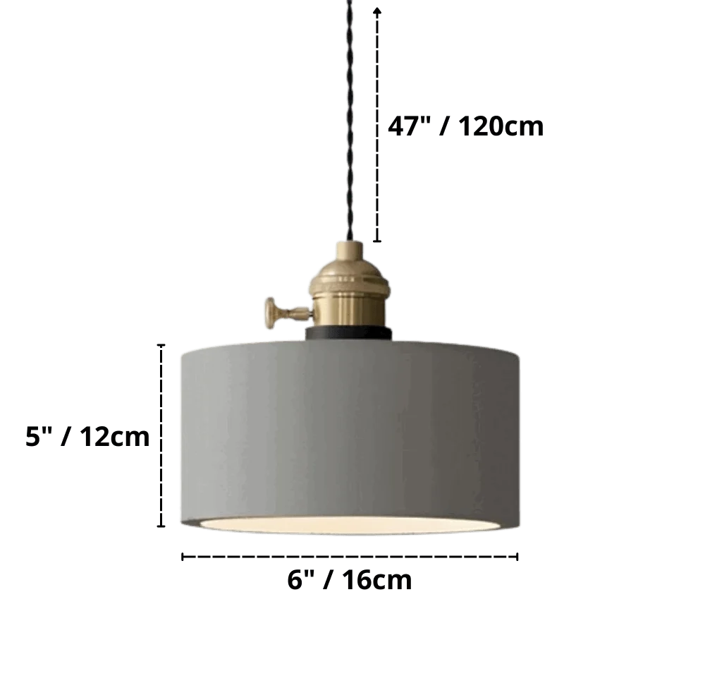 Homeko Nordic Cement Pendant Lights -