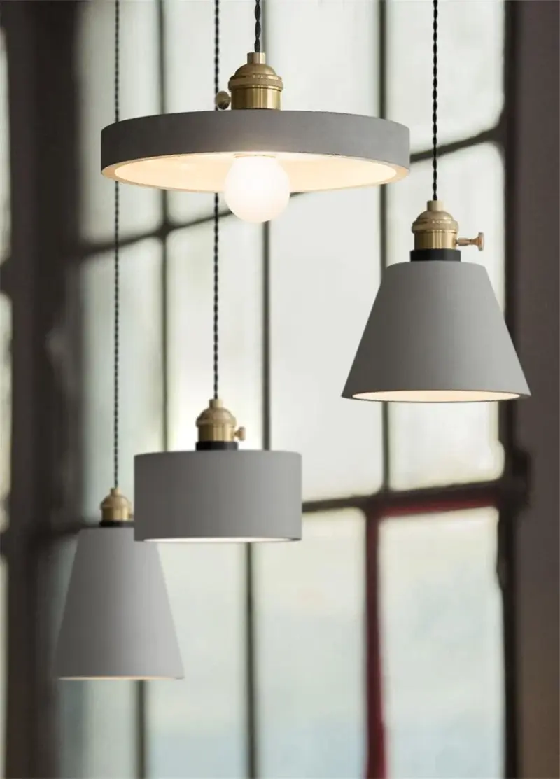 Homeko Nordic Cement Pendant Lights