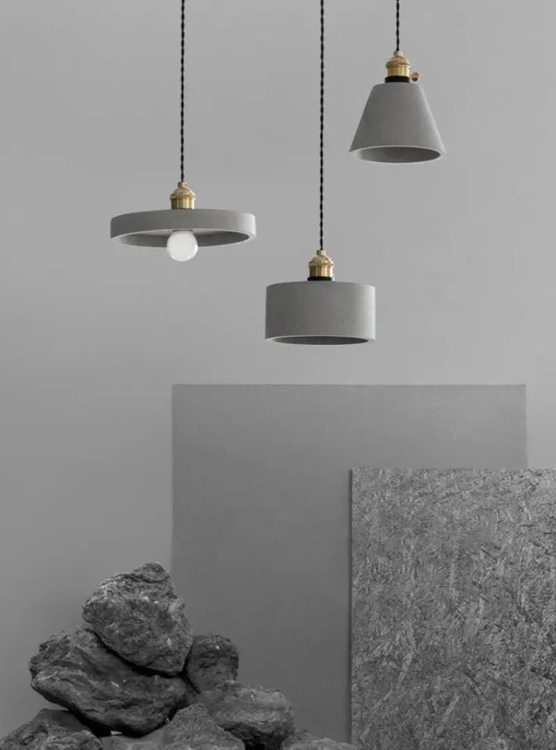 Homeko Nordic Cement Pendant Lights