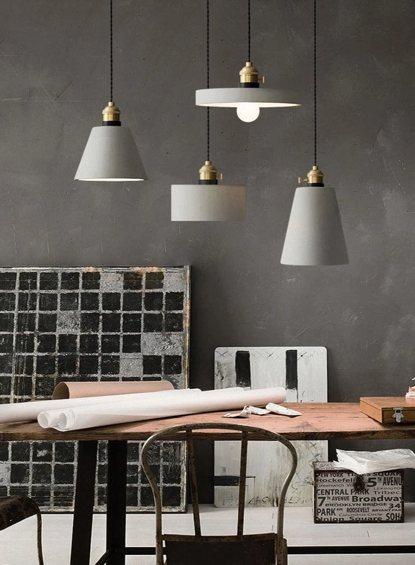 Homeko Nordic Cement Pendant Lights -