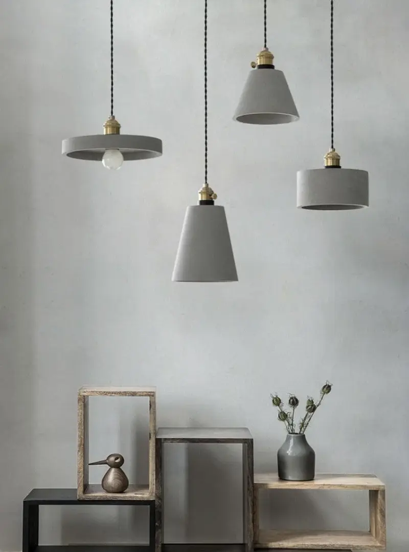 Homeko Nordic Cement Pendant Lights