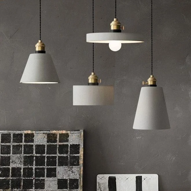 Homeko Nordic Cement Pendant Lights -