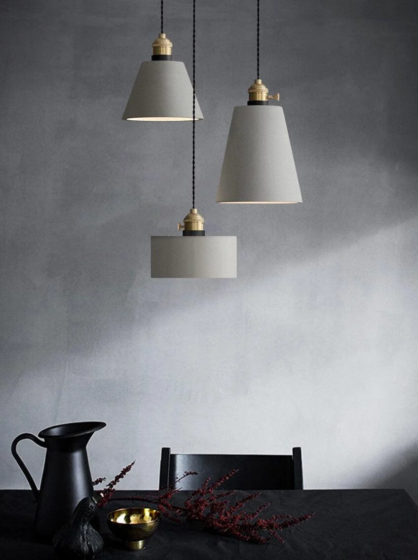 Homeko Nordic Cement Pendant Lights -