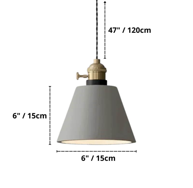 Homeko Nordic Cement Pendant Lights