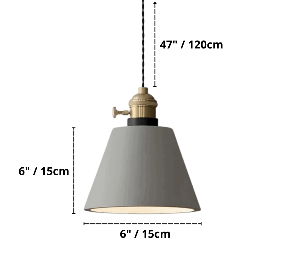 Homeko Nordic Cement Pendant Lights -