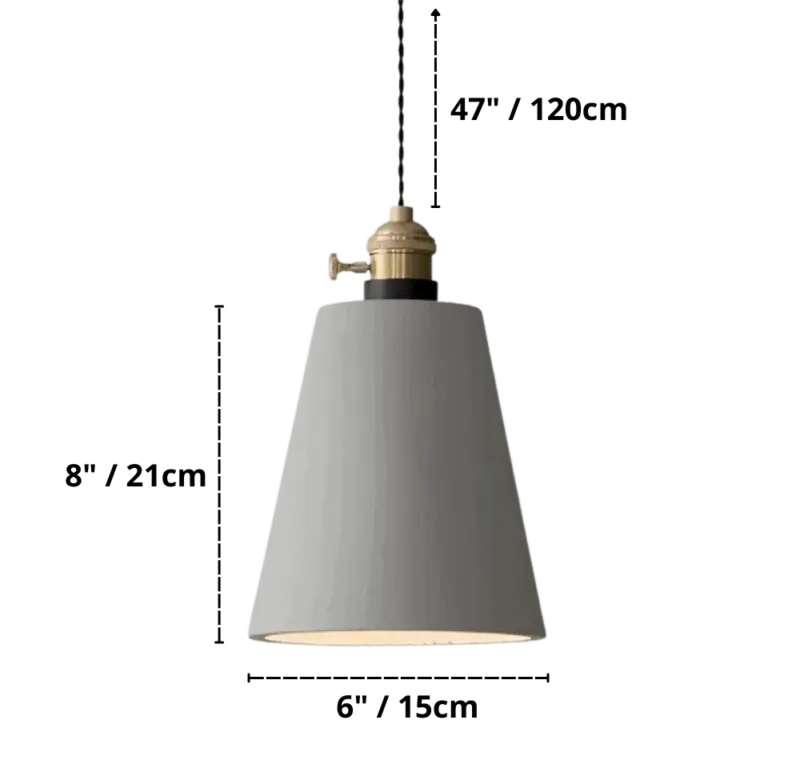Homeko Nordic Cement Pendant Lights