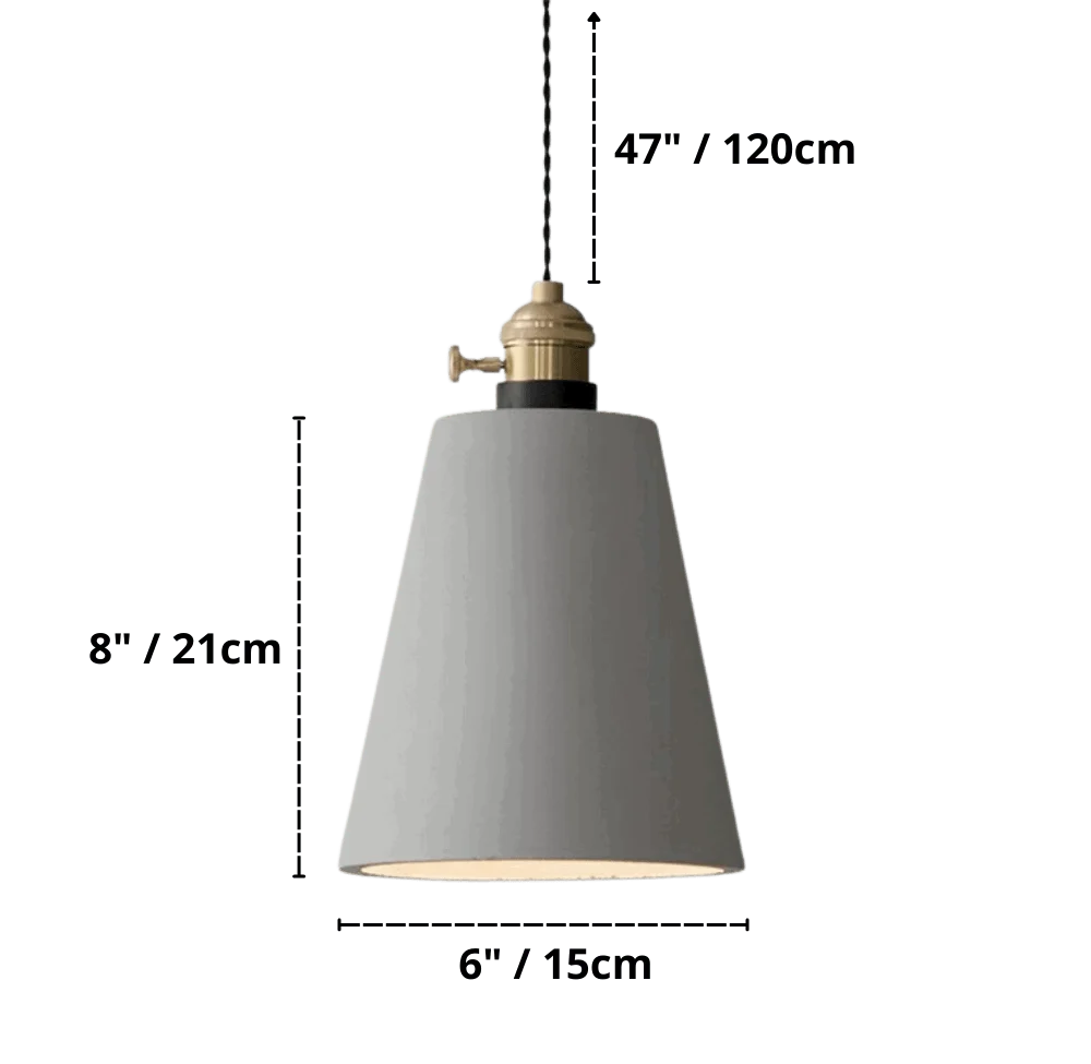 Homeko Nordic Cement Pendant Lights -