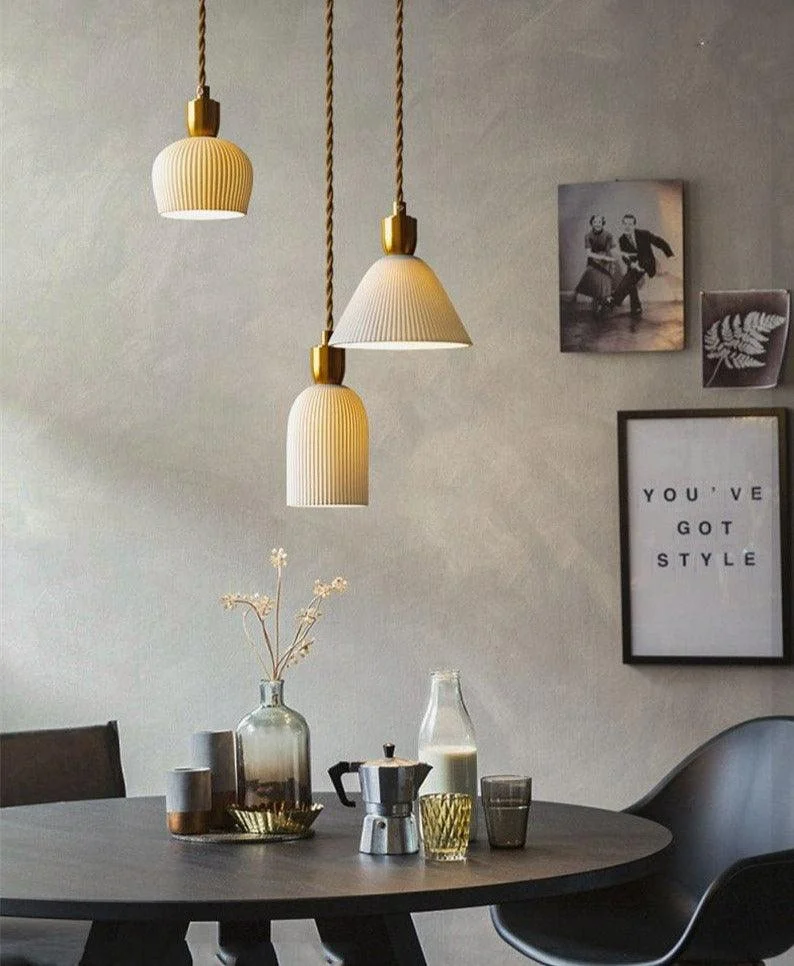 Homeko Nordic Ceramic Pendant Lights -