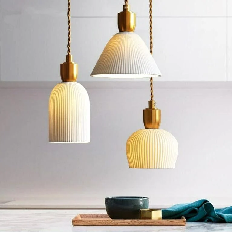 Homeko Nordic Ceramic Pendant Lights -