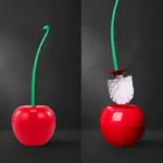 Homeko Nordic Cherry Toilet Brush and Holder