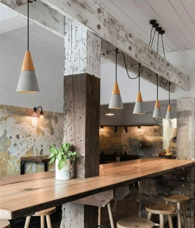 Homeko Nordic Concrete Pendant Lights -