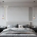 Homeko Nordic Designer Glass Teardrop Chandelier