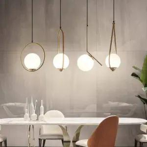 Homeko Nordic Glass Pendant Lights
