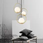 Homeko Nordic Glass Pendant Lights