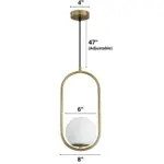 Homeko Nordic Glass Pendant Lights