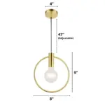 Homeko Nordic Glass Pendant Lights