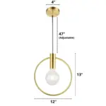 Homeko Nordic Glass Pendant Lights