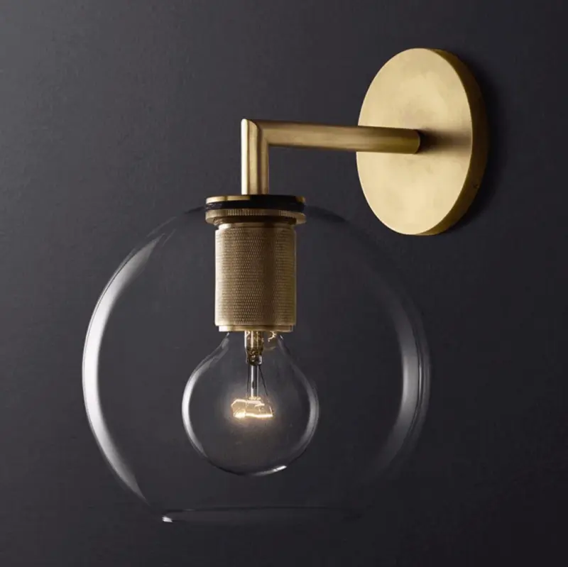 Homeko Nordic Glass Wall Lamps