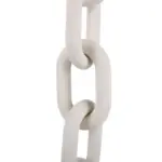 Homeko Nordic Hand Carved Wooden Chain Link Rope