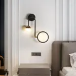 Homeko Nordic Headboards Round Ball Wall Lamp