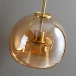 Homeko Nordic Minimalist Dome Glass Ceiling Light
