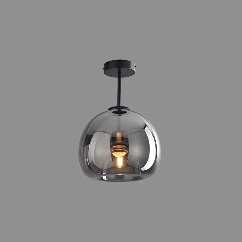 Homeko Nordic Minimalist Dome Glass Ceiling Light -