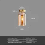Homeko Nordic Minimalist Dome Glass Ceiling Light