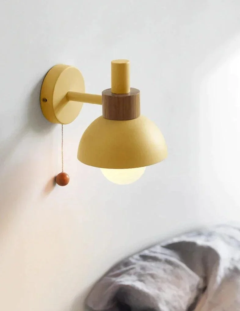 Homeko Nordic Pull Switch Wall Sconce -