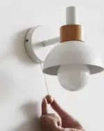 Homeko Nordic Pull Switch Wall Sconce