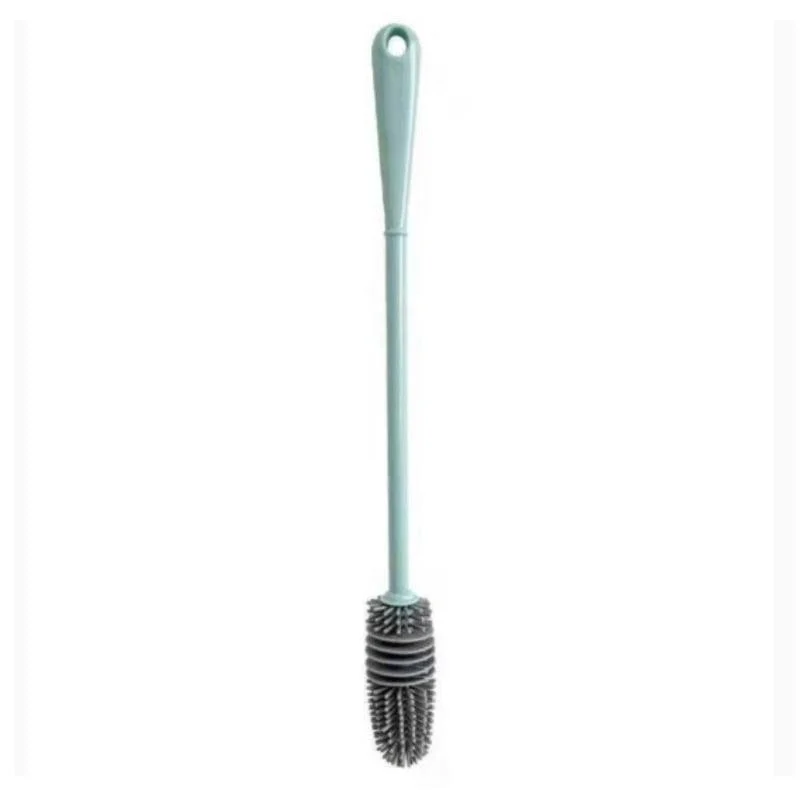 Homeko Nordic Silicone Cup, Glass And Bottle Brush -